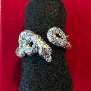 Hinged Snake Bracelet silver 925 Sterling